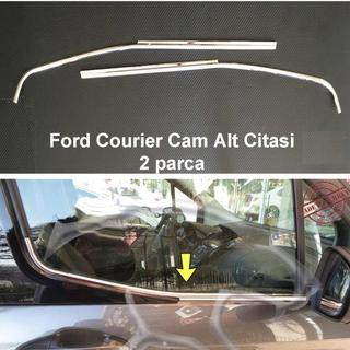 Logu apmales (2 gab., nerūsējošais tērauds) Ford Courier 2014–2023 foto 4