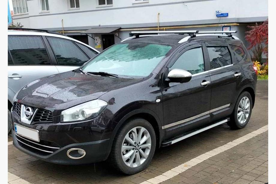 Nissan Qashqai 2007–2010 Carmos durvju moldingi (4 gab., nerūsējošais tērauds) Carmos, +2 (garais) Foto 4