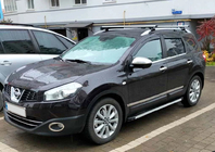 Nissan Qashqai 2010–2014 Carmos durvju moldingi (4 gab., nerūsējošais tērauds) foto 3