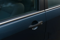 Ford Focus I 1998–2005 Ārējās logu apmales (4 gab., nerūsējošais tērauds) foto 1