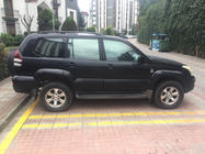 Toyota Land Cruiser Prado 120 2002–2009 Jumta reliņi Skyport Black (2 gab.) foto 6
