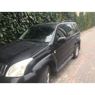 Jumta reliņi Skyport Black (2 gab.) Toyota Land Cruiser Prado 120 2002–2009 foto 3
