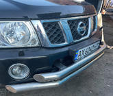Nissan Patrol Y61 1997–2011 Priekšējais buferis komplektā lietots (2004-2008) foto 3