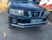 Nissan Patrol Y61 1997–2011 Priekšējais buferis komplektā lietots (2004-2008) foto 4