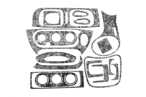 Renault Scenic 1998–2003 Instrumentu paneļa uzlikas (Meric, Turcija) foto 6