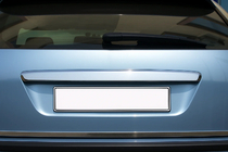 Ford Focus II 2005–2008 Bagāžnieka vāka uzlika (HB, nerūsējošais tērauds) OmsaLine – itāļu nerūsējošais tērauds foto 3