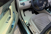 Volkswagen Passat B7 2012–2015 EVA salona paklājiņi (EU, bēšs) foto 1
