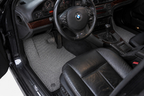 BMW 5. sērija E39 1996–2003 EVA auto paklājiņi (pelēki) foto 1