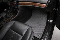 BMW 5. sērija E39 1996–2003 EVA auto paklājiņi (pelēki) foto 2