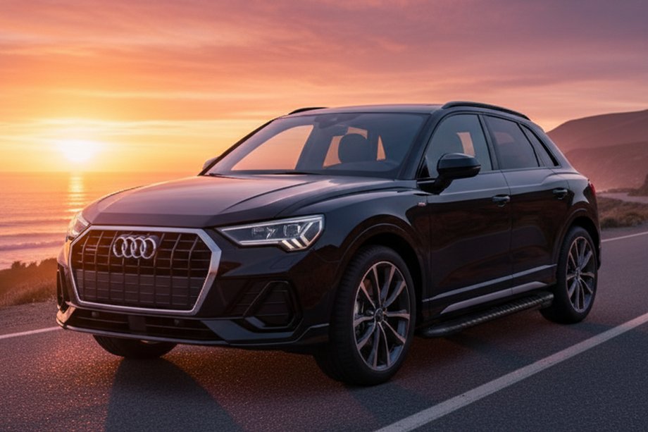 Audi Q3 2019–2025 Sānu sliekšņi Bosphore Black (2 gab., alumīnijs) Image