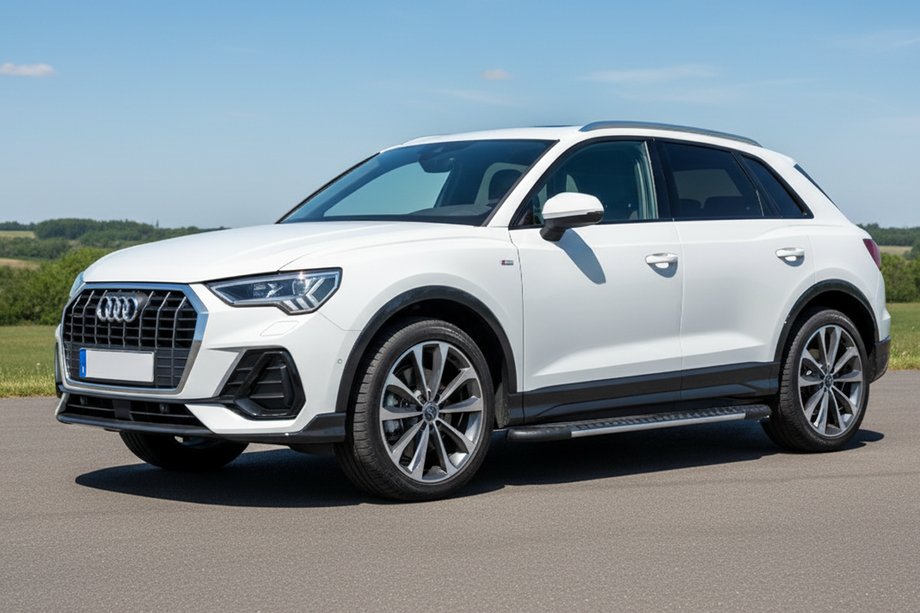 Audi Q3 2019–2025 Sānu sliekšņi Bosphore Grey (2 gab., alumīnijs) Image