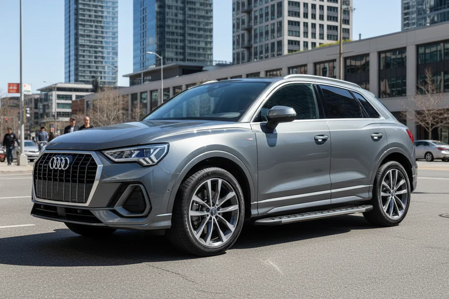 Audi Q3 2019–2025 Sānu sliekšņi Duru (2 gab., alumīnijs) Image