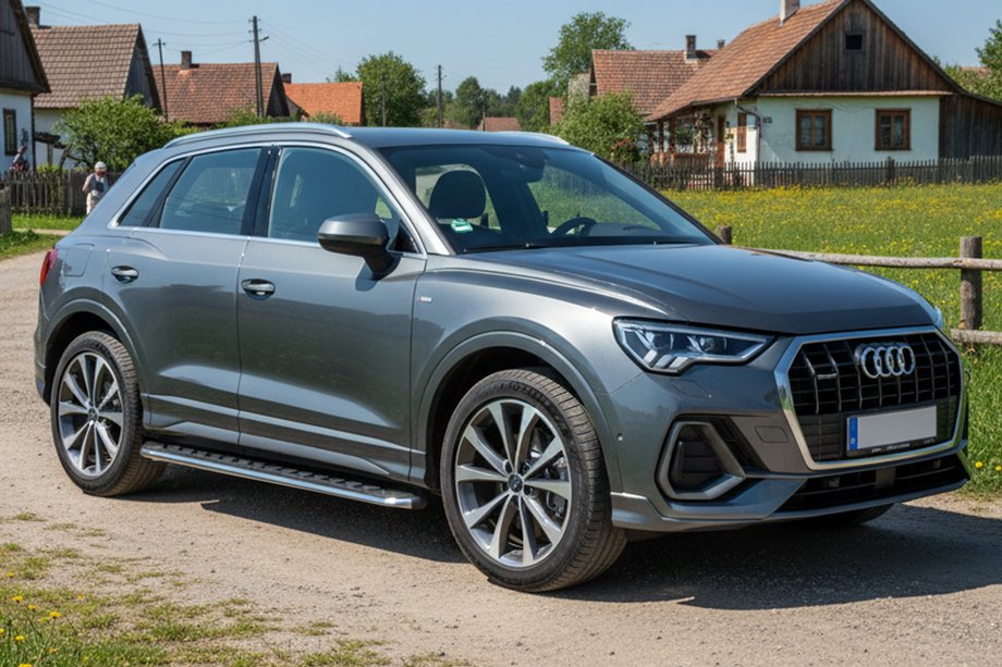Audi Q3 2019–2025 Sānu kāpšļi Maydos V1 (2 gab., alumīnijs) Image