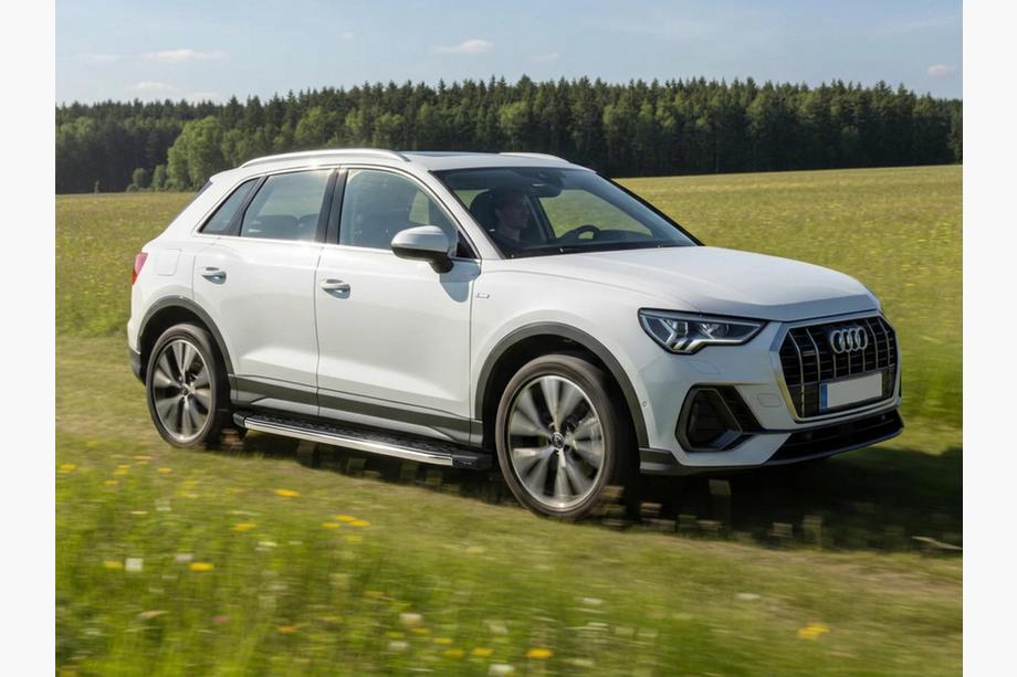 Audi Q3 2019–2025 Sānu pakāpieni BlackLine (2 gab., alumīnijs) Image