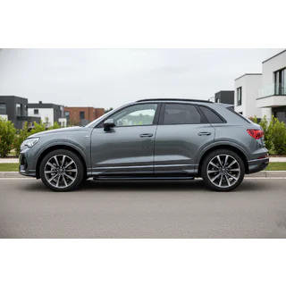 Sānu kāpšļi Tayga Black (2 gab., alumīnijs) foto 1