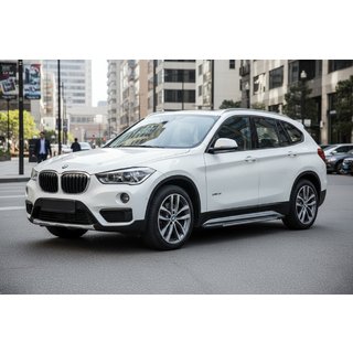 Sānu sliekšņi Bosphore Grey (2 gab., alumīnijs) BMW X1 F48 2015–2022 foto 1