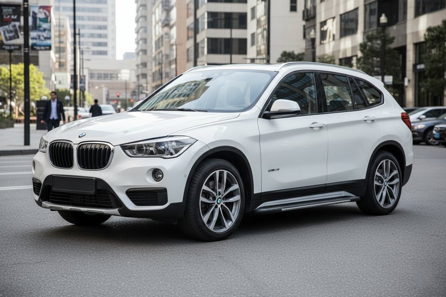 BMW X1 F48 2015–2022 Sānu sliekšņi Bosphore Grey (2 gab., alumīnijs) Image