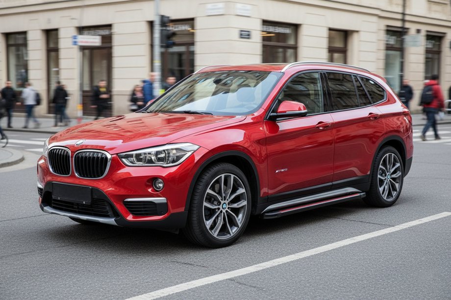 BMW X1 F48 2015–2022 Sānu pakāpieni Maya Red (2 gab., alumīnijs) Image