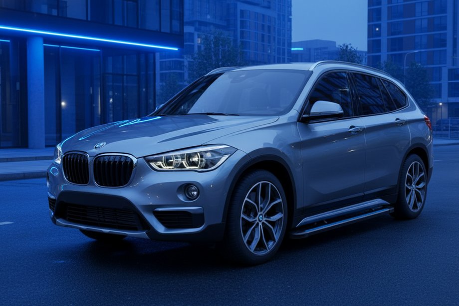 BMW X1 F48 2015–2022 Sānu pakāpieni Maya Blue (2 gab., alumīnijs) Image