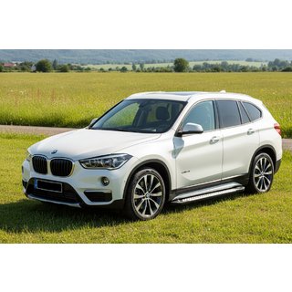Sānu pakāpieni Allmond Grey (2 gab., alumīnijs) BMW X1 F48 2015–2022 foto 1
