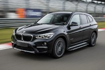 BMW X1 F48 2015–2022 Sānu pakāpieni RedLine (2 gab., alumīnijs) foto 1