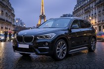 BMW X1 F48 2015–2022 Sānu kāpšļi Tayga Black (2 gab., alumīnijs) foto 1