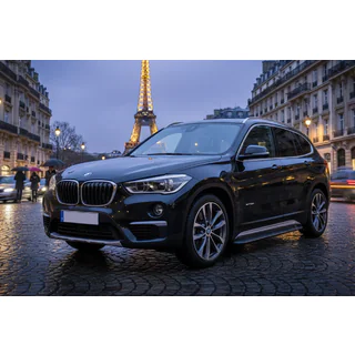 Sānu kāpšļi Tayga Black (2 gab., alumīnijs) foto 1