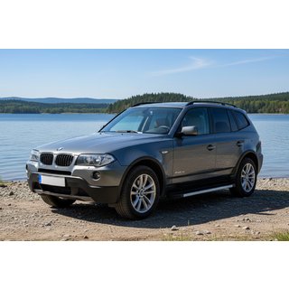Sānu pakāpieni Maya V1 (2 gab., alumīnijs) BMW X3 E83 2003–2010 foto 1