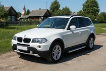 BMW X3 E83 2003–2010 Sānu pakāpieni Maya V2 (2 gab., alumīnijs) foto 1