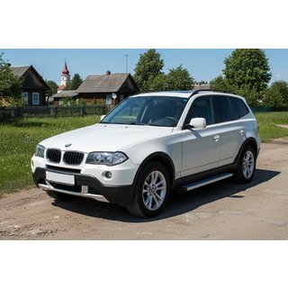Sānu pakāpieni Maya V2 (2 gab., alumīnijs) BMW X3 E83 2003–2010 foto 1