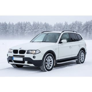 Sānu kāpšļi Maydos V1 (2 gab., alumīnijs) BMW X3 E83 2003–2010 foto 1