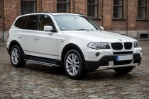 BMW X3 E83 2003–2010 Sānu pakāpieni Rainbow (2 gab., alumīnijs) foto 1