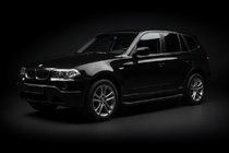 BMW X3 E83 2003–2010 Sānu sliekšņi Allmond Black (2 gab., alumīnijs) foto 1
