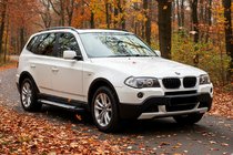 BMW X3 E83 2003–2010 Sānu pakāpieni Allmond Grey (2 gab., alumīnijs) foto 1
