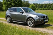 BMW X3 E83 2003–2010 Sānu pakāpieni RedLine (2 gab., alumīnijs) foto 1