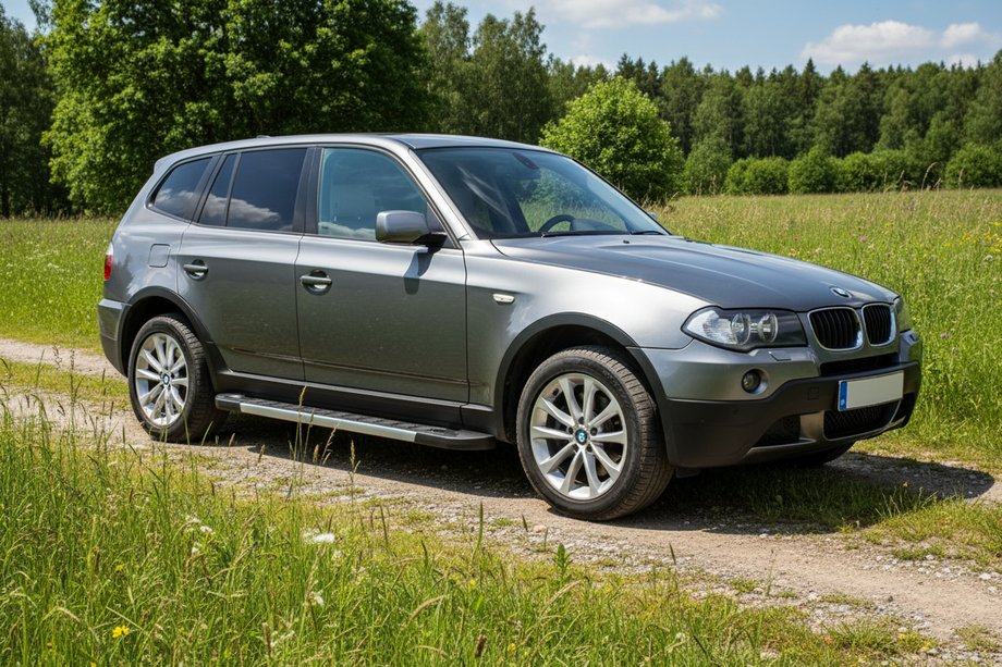 BMW X3 E83 2003–2010 Sānu pakāpieni RedLine (2 gab., alumīnijs) Image