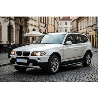 Sānu pakāpieni Vision New Grey (2 gab., alumīnijs) BMW X3 E83 2003–2010 foto 1