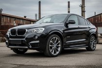 BMW X4 F26 2014–2018 Sānu sliekšņi Bosphore Black (2 gab., alumīnijs) foto 1