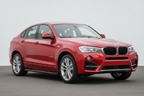 BMW X4 F26 2014–2018 Sānu pakāpieni Maya Red (2 gab., alumīnijs) foto 1