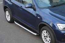 BMW X4 F26 2014–2018 Sānu pakāpieni Fullmond (2 gab., alumīnijs) foto 1