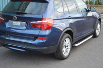BMW X4 F26 2014–2018 Sānu pakāpieni Fullmond (2 gab., alumīnijs) foto 2