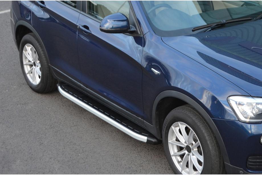 BMW X4 F26 2014–2018 Sānu pakāpieni Fullmond (2 gab., alumīnijs) Image