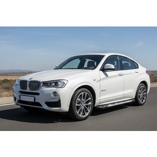 Sānu sliekšņi Sunrise (2 gab., alumīnijs) BMW X4 F26 2014–2018 foto 1