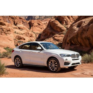 Sānu kāpšļi Tayga Black (2 gab., alumīnijs) BMW X4 F26 2014–2018 foto 1