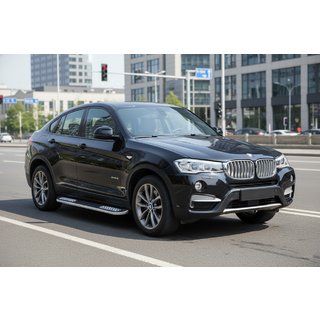 Sānu pakāpieni Tayga V2 (2 gab., alumīnijs) BMW X4 F26 2014–2018 foto 1