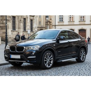 Sānu pakāpieni Vision New Grey (2 gab., alumīnijs) BMW X4 F26 2014–2018 foto 1