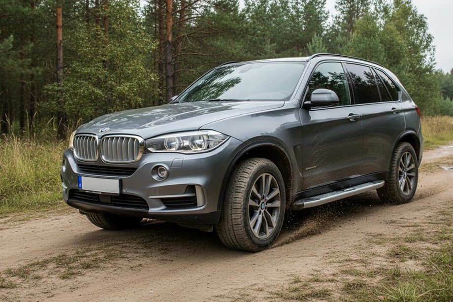 BMW X5 F15 2013–2018 Mevsim Grey sānu pakāpieni (2 gab., alumīnijs) Image
