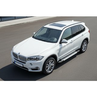 Sānu pakāpieni Vision New Grey (2 gab., alumīnijs) BMW X5 F15 2013–2018 foto 1