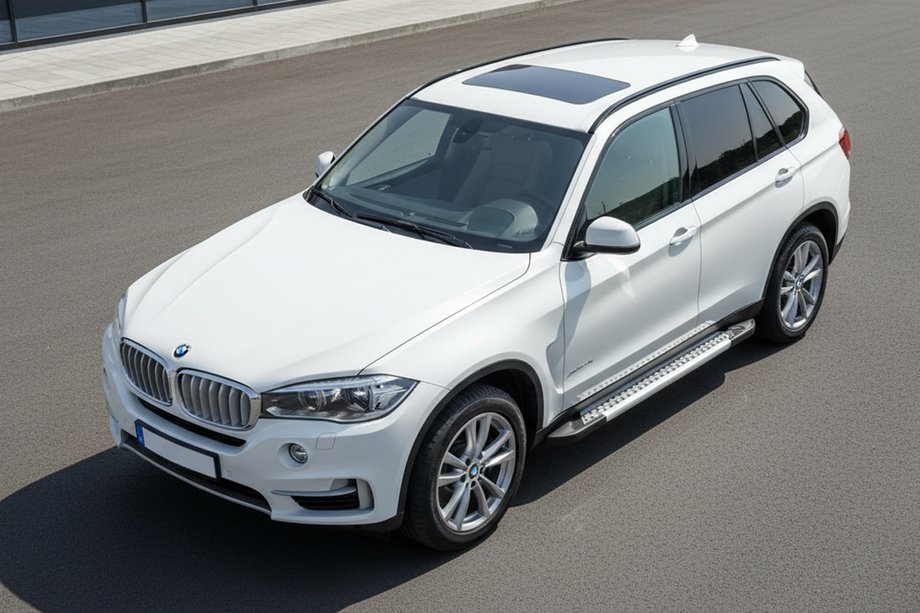 BMW X5 F15 2013–2018 Sānu pakāpieni Vision New Grey (2 gab., alumīnijs) Image