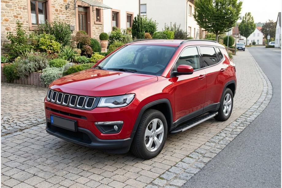 Jeep Compass 2016– Sānu sliekšņi Duru (2 gab., alumīnijs) Image